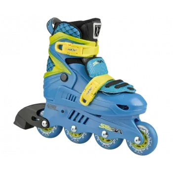 SEBA Junior blauw geel skates 27-30
