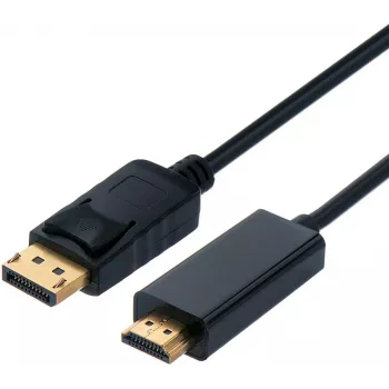 SECOMP STANDARD DisplayPort-kabel DP naar HDTV, ST/ST, zwart, 3 m (S3677)