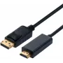 SECOMP STANDARD DisplayPort-kabel DP naar HDTV, ST/ST, zwart, 5 m (S3678)