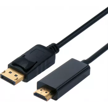 SECOMP STANDARD DisplayPort-kabel DP - UHDTV, ST/ST, zwart, 1 m (S3680)