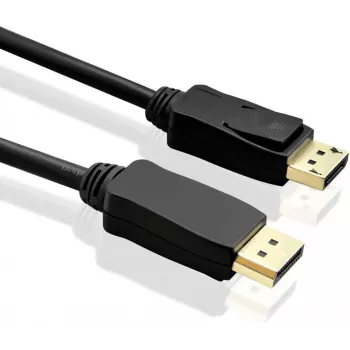 SECOMP STANDARD DisplayPort-kabel v1.4, DP naar DP, zwart, 3 m (S3697)