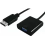 SECOMP STANDARD DisplayPort naar VGA-adapterkabel, DP-stekker naar VGA-bus, 1 m, zwart (S3201-10)