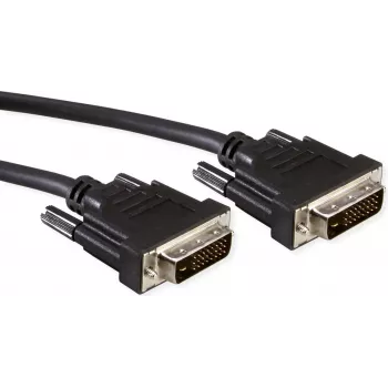SECOMP STANDARD DVI-monitorkabel, DVI-D Dual Link, ST-ST, 24+1, 3 m (S3642)