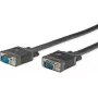 SECOMP STANDARD SVGA-kabel HD15 stekker naar stekker, zwart, 6 m S3604