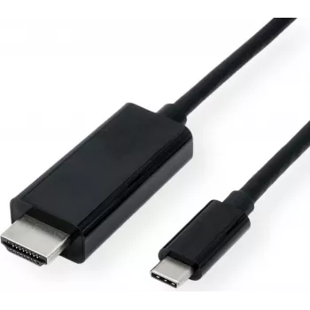 SECOMP STANDARD USB-C naar HDMI adapterkabel, 4K Ultra HD, 1 m (S3730)