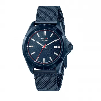 SECTOR MAN R3253231004 43mm blauwe wijzerplaat RVS quartz horloge