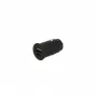 SEEK TOTI 30W Type-C + USB-A auto-snellaadapter, zwart