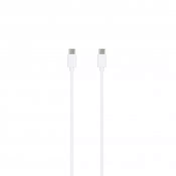 SEEK TOTI Type-C naar Type-C 1m PVC-datakabel 3A wit