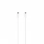 SEEK TOTI Type-C naar Type-C 1m PVC-datakabel 3A wit