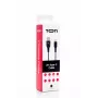 SEEK TOTI USB-A naar USB-C 2m gevlochten kabel 2A, zwart/Space Grey