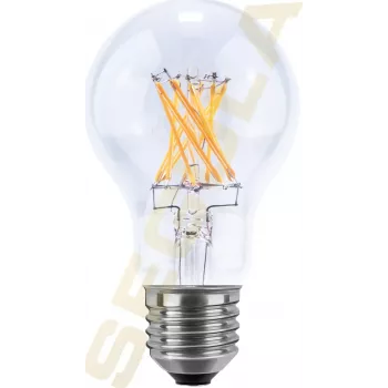 SEGULA LED filamentlamp helder E27 6,5W 2700K dimbaar A60
