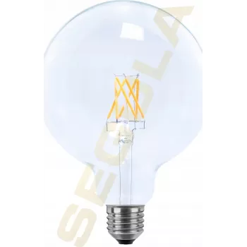 SEGULA LED Globe 125 helder E27 6.5W 650Lm 2700K warmwit dimbaar