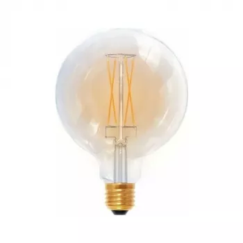 SEGULA LED Globe 125 goud E27 5W 340Lm 1900K dimbaar