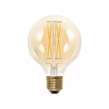 SEGULA LED Globe 95 goud E27 5W 340Lm 1900K dimbaar