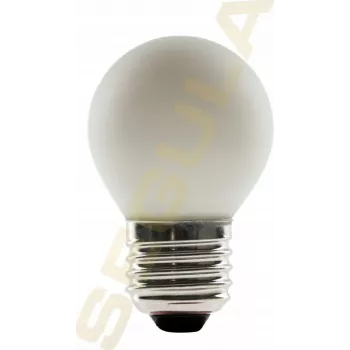 SEGULA LED-golfbal Opal mat E27 3,3W 1900-2700K dimbaar