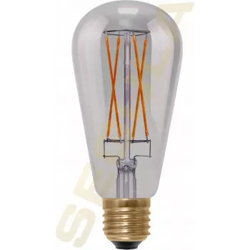 SEGULA LED Rustika Long Style Smokey Gray E27 5W 1900K dimbaar