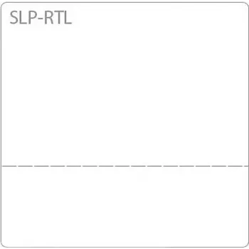 Seiko Instruments SLP-RTL halfhechtende verzendetiketten 37 x 37 mm, 1120 etiketten (2 rollen x 560) voor Smart Label Printer 200, 220, 240, 420, 430, 440, 440 Office Administration Pack, 450 42100641