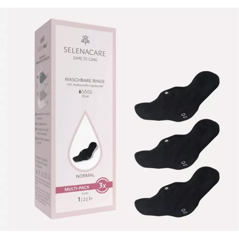 Selenacare wasbare inlegkruisjes (3-pack) / 2