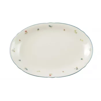 Seltmann Marie-Luise Streublume ovale serveerschaal 31 x 21 cm