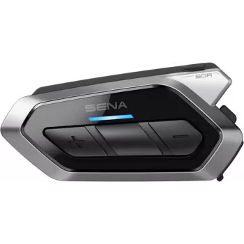 SENA 50R motorfiets Bluetooth Mesh intercom headset met geluid van Harman Kardon, zwart