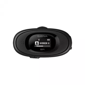 SENA 5R motorfiets-Bluetooth-communicatiesysteem, dubbelpack, op A20 gebaseerd, zwart