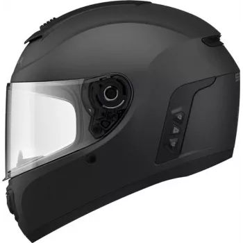 SENA Momentum EVO motor slimme helm met mesh-intercom, integraalhelm, mat zwart, maat L (ECE 22.05)
