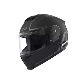 SENA OUTRUSH 2 slimme modulaire opklapbare helm met mesh-intercom, mat zwart, maat S