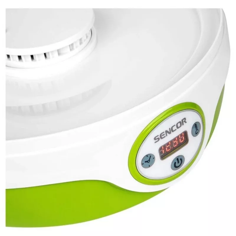Sencor SFD 851GR droogoven, 240 W, 25,5 cm zeefdiameter, 35-70°C, groen