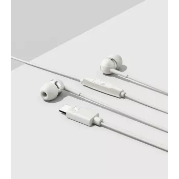 Sennheiser CX 80U USB-C in-ear-koptelefoon met microfoon, wit