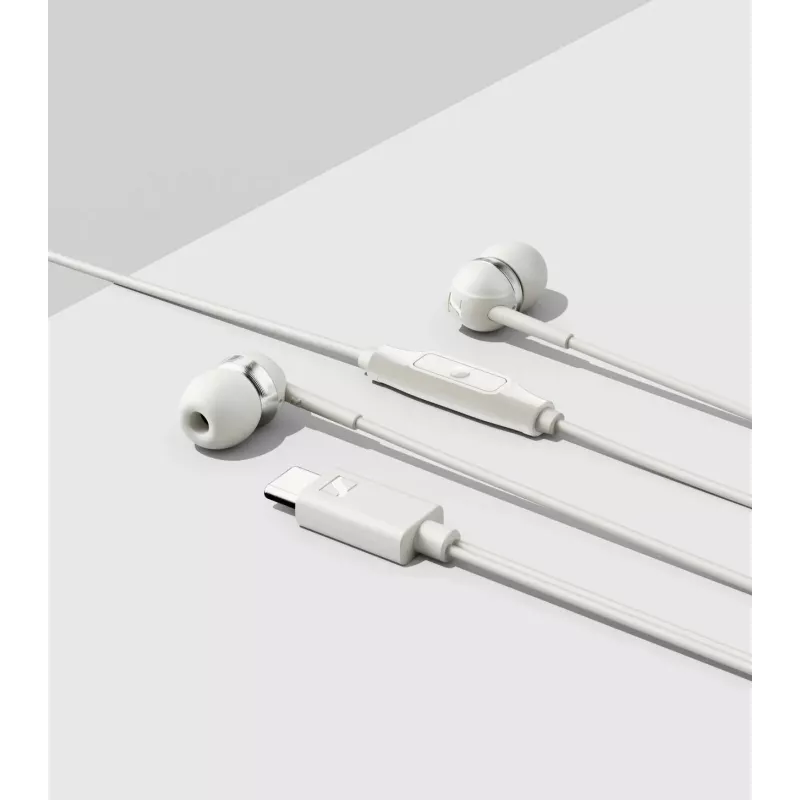 Sennheiser CX 80U USB-C in-ear-koptelefoon met microfoon, wit