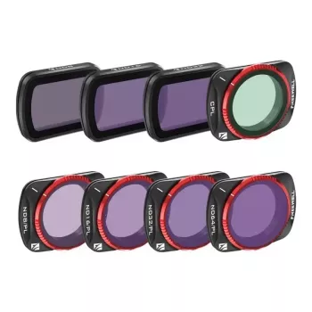 Set met 8 Freewell-filters DJI Osmo Pocket 3