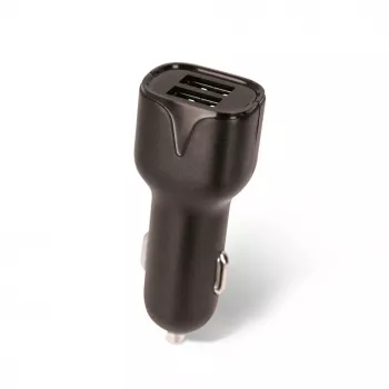 Setty 2xUSB autolader 2.4A zwart