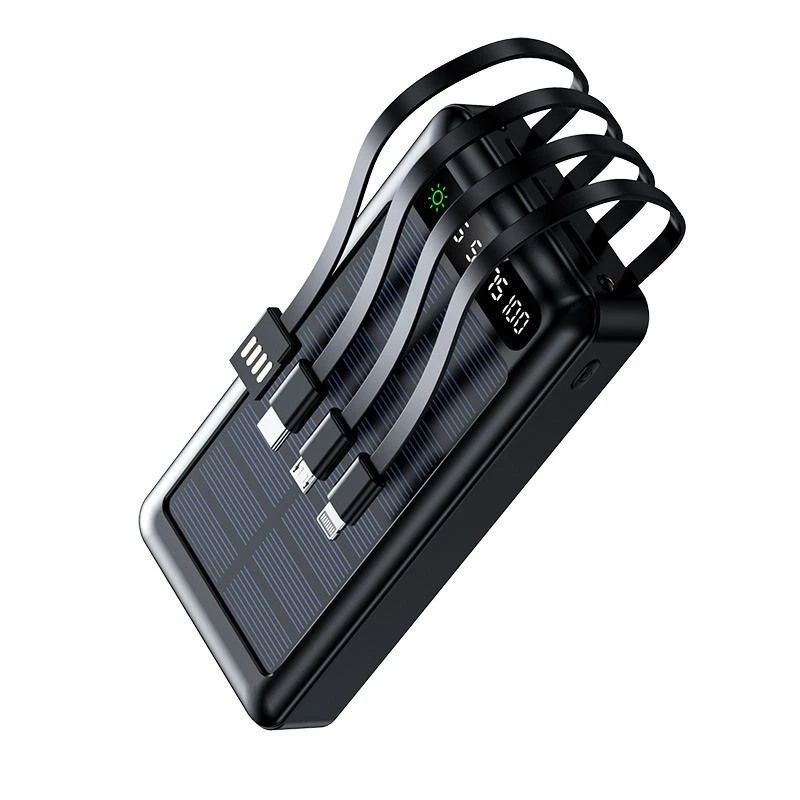 Setty Solar Power Bank SLR-120 20000 mAh zwart
