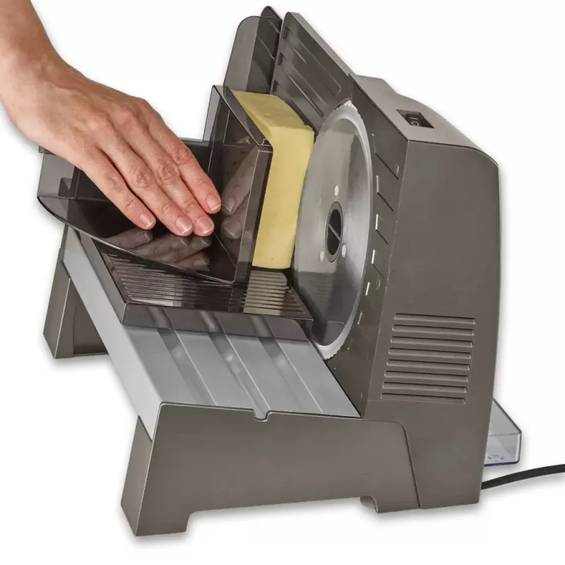 Severin AS 3918 elektrische keukenmachine snijmachine 180W zilver/zwart