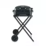 Severin PG 8598 elektrische grill met standaard 2500 W verchroomd grillrooster 1000 cm²