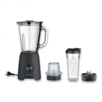 SEVERIN SM 3724 automatische melkopschuimer & -warmer, 500 W, roestvrij staal, zwart