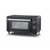 Severin TO 2062 mini-oven, 9 L, 800 W, met rotisserie, geborsteld RVS/zwart