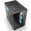 Sharkoon Steel Shark Black Tempered Glass x2 Mid-Tower behuizing