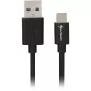 SHARKOON USB 2.0 kabel, USB-A stekker naar USB-C stekker (zwart, 2 m)