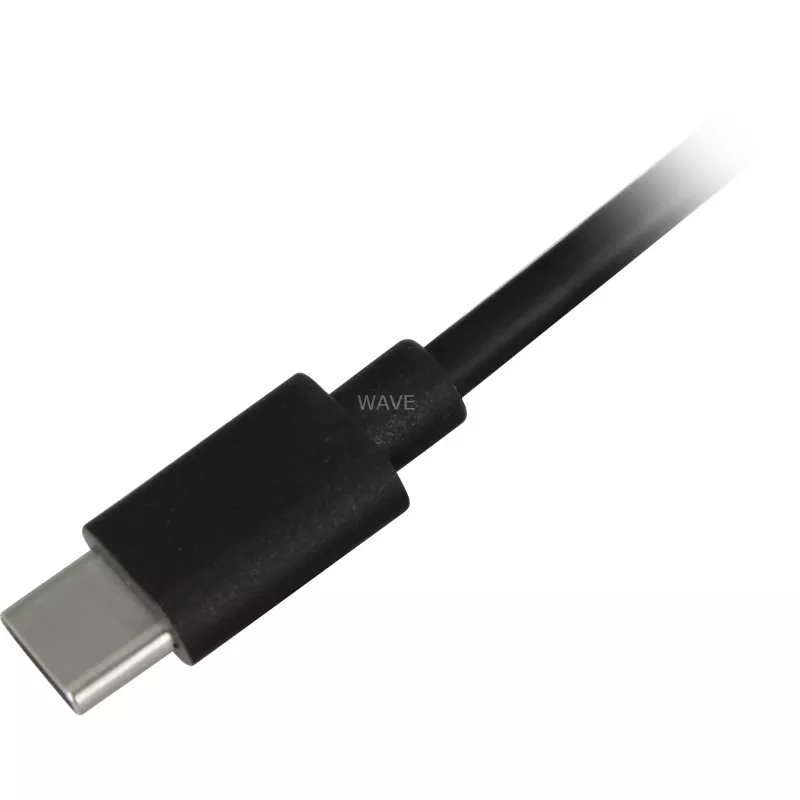 SHARKOON USB 2.0 kabel, USB-A stekker naar USB-C stekker (zwart, 2 m)