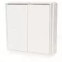 Shelly Blu ZB Wall Switch 4 slimme draadloze 4-toets wandschakelaar, Zigbee & Bluetooth, batterijgevoed, wit Shelly_B_ZB_WS_4_SA