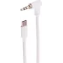SHIVERPEAKS 3,5 mm haaks naar recht stereo-audiokabel, 2 m, wit BS14-08036