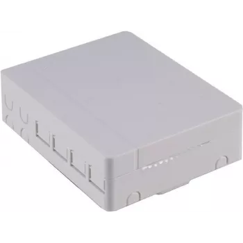 SHIVERPEAKS BASIC-S glasvezel-verdeelkast, ABS, 4-poorts, wit (BS07-65001)