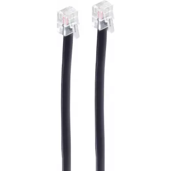 SHIVERPEAKS BASIC-S modulaire kabel RJ11/RJ12 6P6C zwart 15m BS70095-6/6