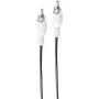 SHIVERPEAKS BASIC-S mono RCA audiokabel, 5,0 m, zwart, polybag BS40005