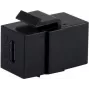 SHIVERPEAKS BASIC-S USB-C 3.1 Gen 2 Keystone-koppeling, bus naar bus, 10 Gbps, zwart BS08-10040