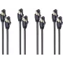 shiverpeaks BS08-41025-4 Cat.8.1 F/FTP Patchkabel, 1 m, zwart