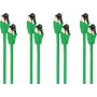 shiverpeaks BS08-41043-4 Cat8.1 F/FTP-netwerkkabel, 3 m, groen, 40 Gbps, 2000 MHz