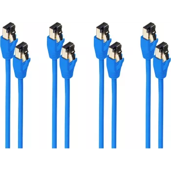 SHIVERPEAKS BS08-41081-4 Cat8.1 F/FTP netwerkkabel, 15 m, blauw
