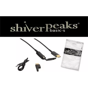 shiverpeaks BS30-021005 actieve high-speed HDMI-kabel met ethernet, 100 m, type A naar Micro HDMI, zwart